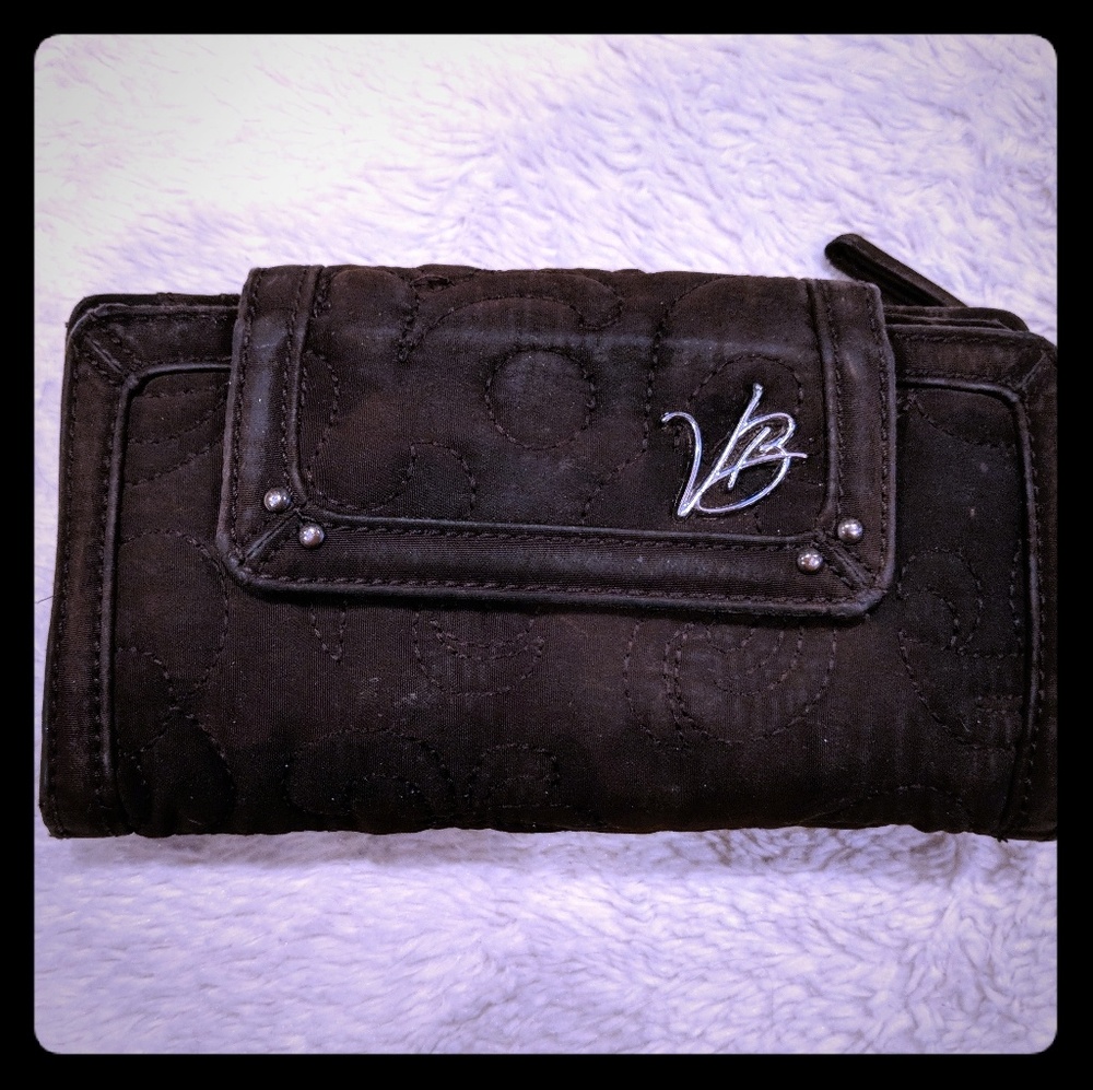 Vera Bradley quilted wallet